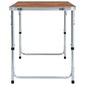 Vidaxl Mesa De Campismo Dobrável 120x60 Cm Alumínio Vidaxl Mesa De Campismo Dobrável 120x60 Cm Alumínio