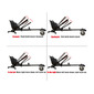 Asiento Hoverboard Ajustable Silla Go Kart Hoverkart Cor Negra - Preto Asiento Hoverboard Ajustable Silla Go Kart Hoverkart Cor Negra - Preto