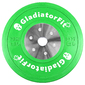 Disco De Competición Revestido De Goma De 51 Mm De Diámetro 10 Kg Gladiatorfit - Verde Disco De Competición Revestido De Goma De 51 Mm De Diámetro 10 Kg Gladiatorfit - Verde