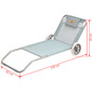 Easy Camp Tumbona Plegable Pier Azul 62x150x22 Cm 420044 Easy Camp Tumbona Plegable Pier Azul 62x150x22 Cm 420044