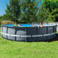 Piscina Desmontável Intex Ultra Xtr Frame - Cinzento - Piscina Redonda 610x122cm Piscina Desmontável Intex Ultra Xtr Frame - Cinzento - Piscina Redonda 610x122cm