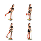 Plataforma De Fitness Para Glúteos Y Piernas Con Guía De Ejercicios Plataforma De Fitness Para Glúteos Y Piernas Con Guía De Ejercicios