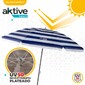 Sombrilla Playa 180 Cm Protección Uv50 Aktive Beach Sombrilla Playa 180 Cm Protección Uv50 Aktive Beach