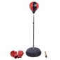 Homcom Saco De Boxeo De Pie Punching Ball Entrenamiento Mma Deportes Con Guantes Y Mancha Homcom Saco De Boxeo De Pie Punching Ball Entrenamiento Mma Deportes Con Guantes Y Mancha