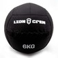 Balón Medicinal Pro Lion Crew 6 Kg - Negro - Wall Ball Crossfitness 6 Kg Balón Medicinal Pro Lion Crew 6 Kg - Negro - Wall Ball Crossfitness 6 Kg