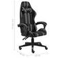 Silla De Gaming De Cuero Sintético Vida Xl Con Rayas Silla De Gaming De Cuero Sintético Vida Xl Con Rayas