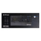 Teclado Gaming Nitropc Nk100 Mecánico Con Switches Blue E Iluminación Rgb Totalmente Configurable - Negro 