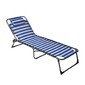 Tumbona 190x60x28 Cm Textiline De Doble Capa Nylon Marinero Con Almohada - Multicolor Tumbona 190x60x28 Cm Textiline De Doble Capa Nylon Marinero Con Almohada - Multicolor