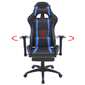 Vidaxl Silla De Escritorio Racing Reclinable Con Reposapiés Vidaxl Silla De Escritorio Racing Reclinable Con Reposapiés