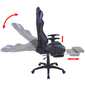 Vidaxl Silla De Escritorio Racing Reclinable Con Reposapiés Vidaxl Silla De Escritorio Racing Reclinable Con Reposapiés