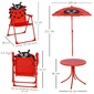 Set De Picnic Infantil Outsunny 312-024rd - Rojo Set De Picnic Infantil Outsunny 312-024rd - Rojo