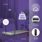 Cinta De Correr Plegable Keboo Serie 300 Con Pantalla Lcd Y Mando De Control Remoto 1-8 Km/h - Gris Cinta De Correr Plegable Keboo Serie 300 Con Pantalla Lcd Y Mando De Control Remoto 1-8 Km/h - Gris