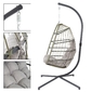 Columpio Hamaca Silla Colgante Metal Acero Ecd-germany Columpio Hamaca Silla Colgante Metal Acero Ecd-germany