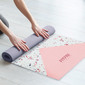 Esterilla Yoga Antideslizante Fitfiu Diseño Geometrico - Rosa 