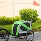 Remolque Bicicleta Perros Pawhut D00-144gn - Verde Remolque Bicicleta Perros Pawhut D00-144gn - Verde