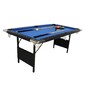 Billar Plegable, Con Accesorios 193 X 109 X 81 Cm Billar Plegable, Con Accesorios 193 X 109 X 81 Cm