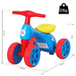 Homcom Bicicleta Sin Pedales Con Sonido Y Mini Almacenamiento Homcom Bicicleta Sin Pedales Con Sonido Y Mini Almacenamiento