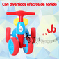 Homcom Bicicleta Sin Pedales Con Sonido Y Mini Almacenamiento Homcom Bicicleta Sin Pedales Con Sonido Y Mini Almacenamiento