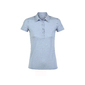 Neoblu Oscar Women's Light Blue Women's Mercerised Plain Polo Polo Shirt 3xl