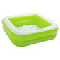 Piscina Bebé Insuflável Intex - Verde - Piscina Quadrada 85x85x23cm Piscina Bebé Insuflável Intex - Verde - Piscina Quadrada 85x85x23cm