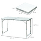 Mesa De Picnic Outsunny 01-0400 Mesa De Picnic Outsunny 01-0400