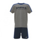 Conjunto Joma Stripe Set Melange 500516.280 - Gris/Azul Marino Conjunto Joma Stripe Set Melange 500516.280 - Gris/Azul Marino