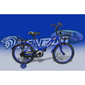 Bicicleta Plegable Infantil Airel De 18 Pulgadas Con Ruedines - Azul 