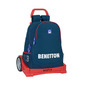 Mochila Benetton Navy Con Carro Evolution Mochila Benetton Navy Con Carro Evolution