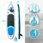Tabla De Paddle Hinchable Wave Con Inflador, Remo, Leash Y Mochila De Transporte Tabla De Paddle Hinchable Wave Con Inflador, Remo, Leash Y Mochila De Transporte