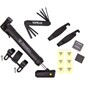 Bomba De Ar Peakini Deluxe Accessory Kit Topeak - Preto - Bomba Topeak Peakini Acessórios Deluxe Kit Bomba De Ar Peakini Deluxe Accessory Kit Topeak - Preto - Bomba Topeak Peakini Acessórios Deluxe Kit