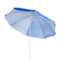 Sombrilla De Playa Lola Home ø 180 Cm De Acero - azul - Sombrilla Playa Parasol Azul Sombrilla De Playa Lola Home ø 180 Cm De Acero - azul - Sombrilla Playa Parasol Azul