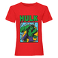 Camiseta Smash Hulk Marvel - Rojo 