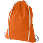 Mochila De Algodón De Cordones Modelo Oregon Bullet - Naranja 