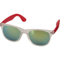 Gafas De Sol Sun Ray Con Lentes De Espejo Bullet - Rojo Gafas De Sol Sun Ray Con Lentes De Espejo Bullet - Rojo