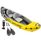 Kayak Hinchable Intex Explorer K2 & 2 Remos - Amarillo - Kayak 2 plazas 
