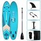 Paddle Hinchable Indiana Blue Rohe 10'6''(320cm) 30''(76cm) 6''(15cm),inflador, Remo, Leash, Mochila - Azul - <p>horas De Diversion</p> Paddle Hinchable Indiana Blue Rohe 10'6''(320cm) 30''(76cm) 6''(15cm),inflador, Remo, Leash, Mochila - Azul - <p>horas De Diversion</p>