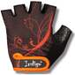 Guantes Fitness De Elastano Malla Y Gamuza Indigo - Negro/Naranja Guantes Fitness De Elastano Malla Y Gamuza Indigo - Negro/Naranja