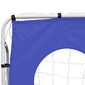 Baliza De Futebol Com Tela De Pontaria, De Aço, 240 X 92 X 150 Cm - Azul - Baliza de futebol Baliza De Futebol Com Tela De Pontaria, De Aço, 240 X 92 X 150 Cm - Azul - Baliza de futebol