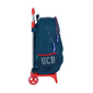 Mochila Benetton Navy Con Carro Mochila Benetton Navy Con Carro
