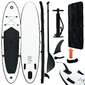 Prancha Insuflável Vidaxl - Preto - Prancha Paddle Surf Prancha Insuflável Vidaxl - Preto - Prancha Paddle Surf