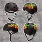 Casco De Bici Skater Para Niños Y Adultos Grafitti - Negro - Casco Bici Y Patinador Para Niños Casco De Bici Skater Para Niños Y Adultos Grafitti - Negro - Casco Bici Y Patinador Para Niños