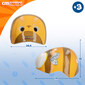 Capacete K3yriders 3d Abelha - Multicor Capacete K3yriders 3d Abelha - Multicor