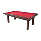 Billar Americano 217 X 125 X 80 Cm, Pack Completo Con Accesorios -alfombre Roja Billar Americano 217 X 125 X 80 Cm, Pack Completo Con Accesorios -alfombre Roja