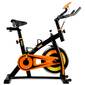 Bicicleta Spinning Alpine 5000 Inercia 10 Kg Gridinlux - Naranja/Negro 