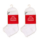 Pack 2 Pares De Meias Kappa - Branco - 0 Pack 2 Pares De Meias Kappa - Branco - 0