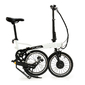 Bicicleta Eléctrica Dobrável Ligeira Flebi Evo 3.0 - Branco - Bicicleta Eléctrica Dobrável Ligeira 40 km Bicicleta Eléctrica Dobrável Ligeira Flebi Evo 3.0 - Branco - Bicicleta Eléctrica Dobrável Ligeira 40 km