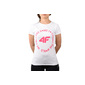 4f Girl's T-shirt Hjl20-jtsd013a-10s - blanco - Ni?o, Blanco, Camiseta 