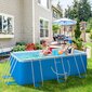 Piscina Com Purificador Outsunny 848-030v90bu - Azul Piscina Com Purificador Outsunny 848-030v90bu - Azul