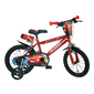 Bicicleta Infantil Cars 16 Pulgadas 5-7 Años - Rojo 