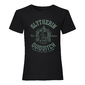 Camiseta Entallada Slytherin Quidditch Harry Potter - Negro Camiseta Entallada Slytherin Quidditch Harry Potter - Negro